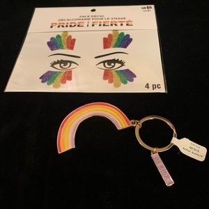 Pride Tattoos & Rainbow Keychain